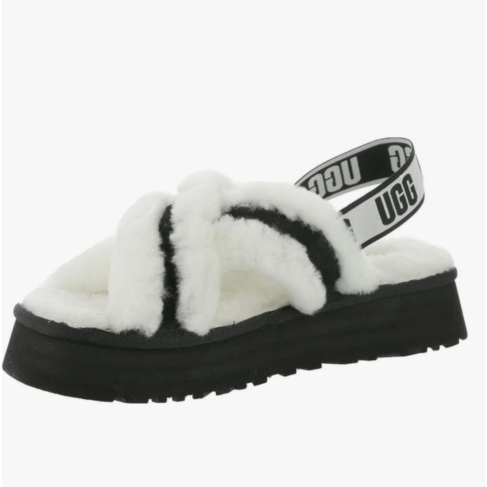 UGG Disco Cross Slide Womens Slipper Size 11 - Picture 2 of 6